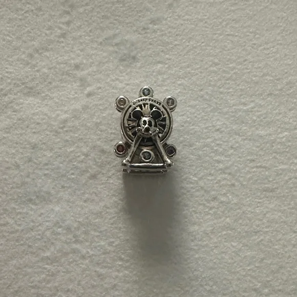 Pandora Silver Ferris Wheel Charm - Picture 1 of 3